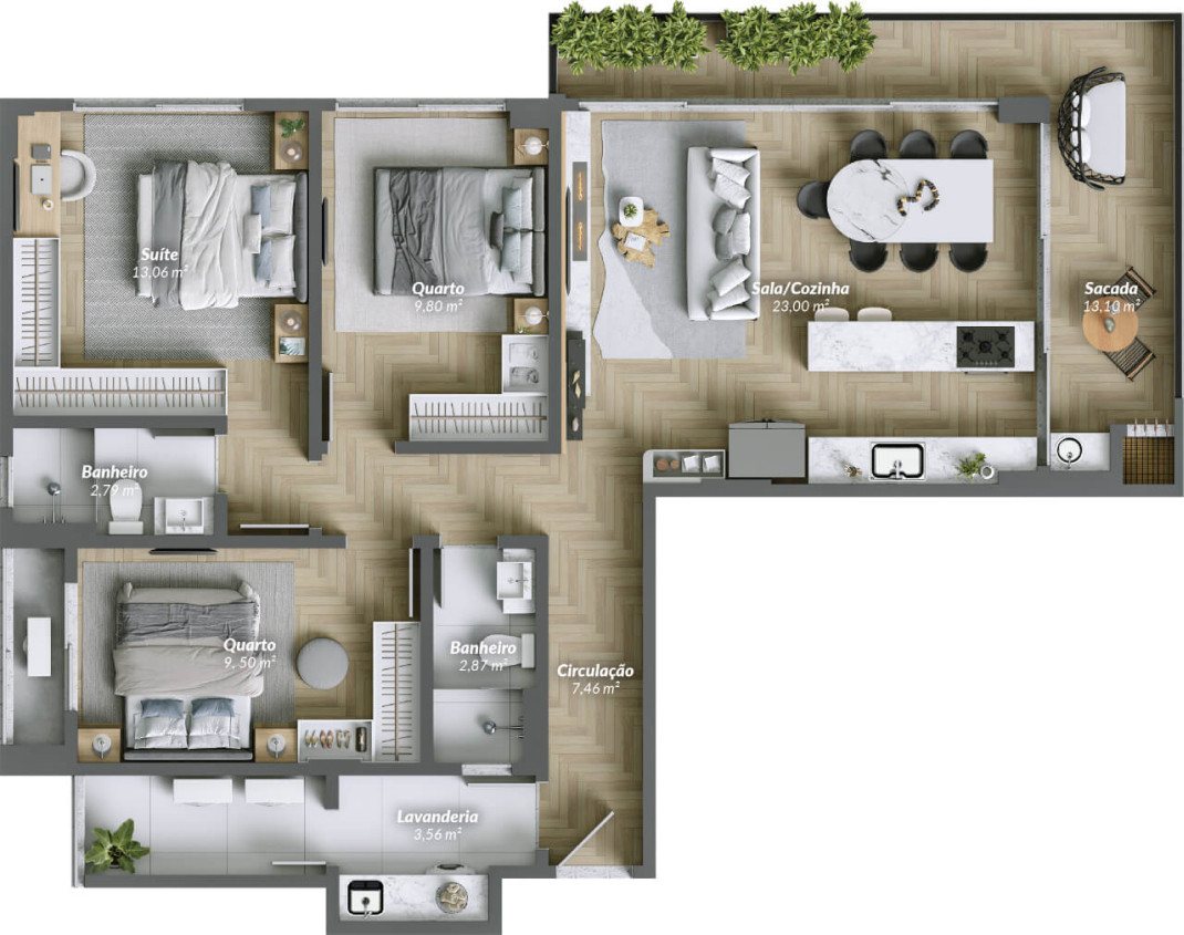 Pantai Brava House — planta 4