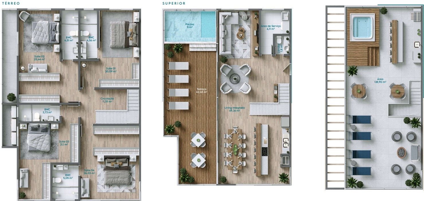 Sunrise — planta 1