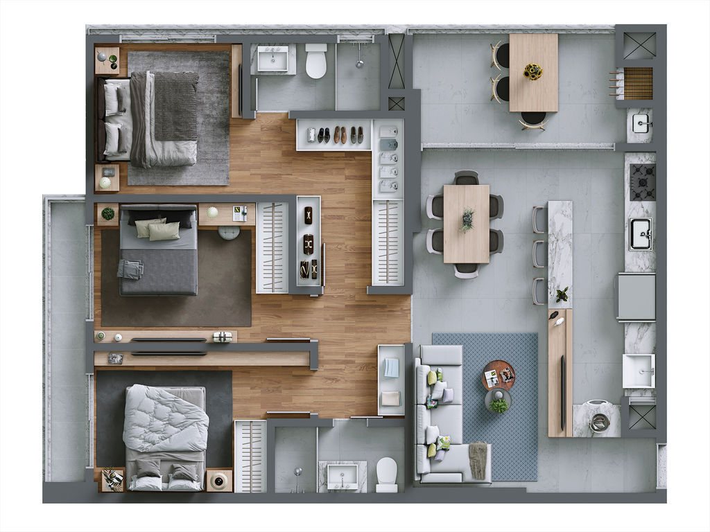 Torres Da Brava — planta 1
