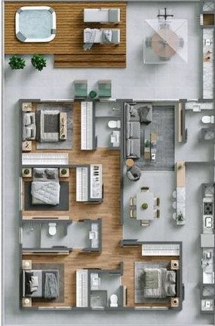 Torres Da Brava — planta 3
