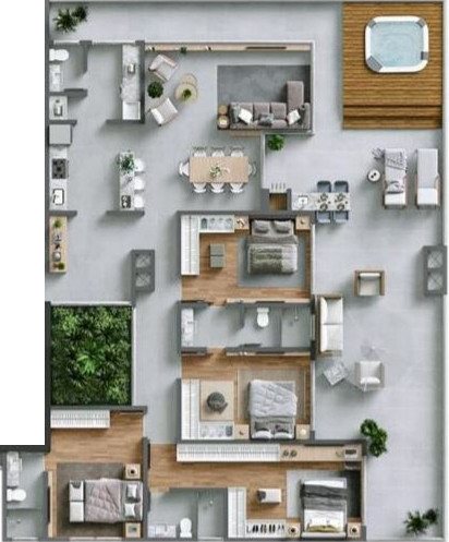 Torres Da Brava — planta 4