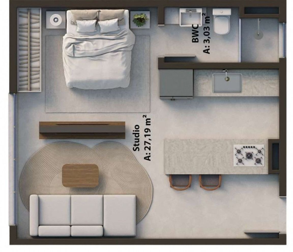 Urban Design Living — planta 1
