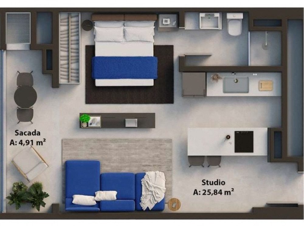 Urban Design Living — planta 2