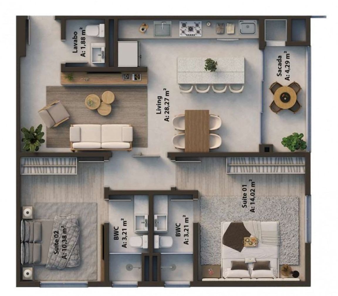 Urban Design Living — planta 5
