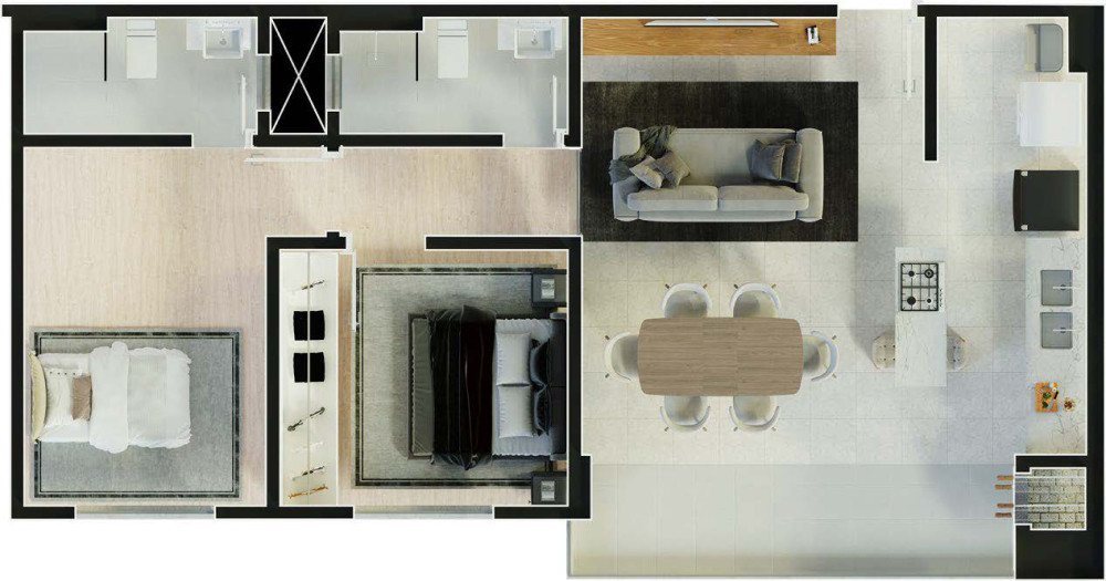 Venice Brava House — planta 1