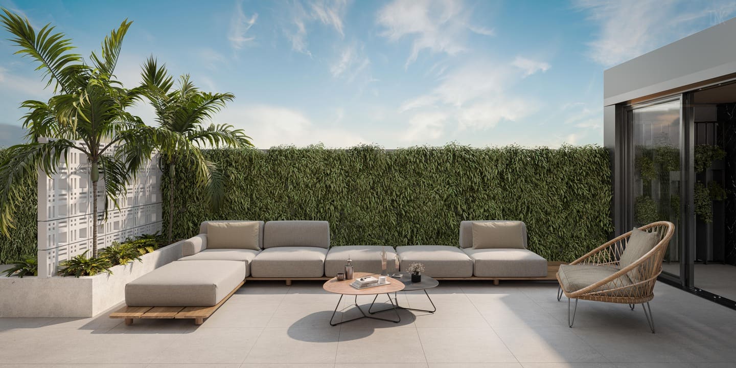 Planta baixa do Amalfi Residence em Porto Belo SC