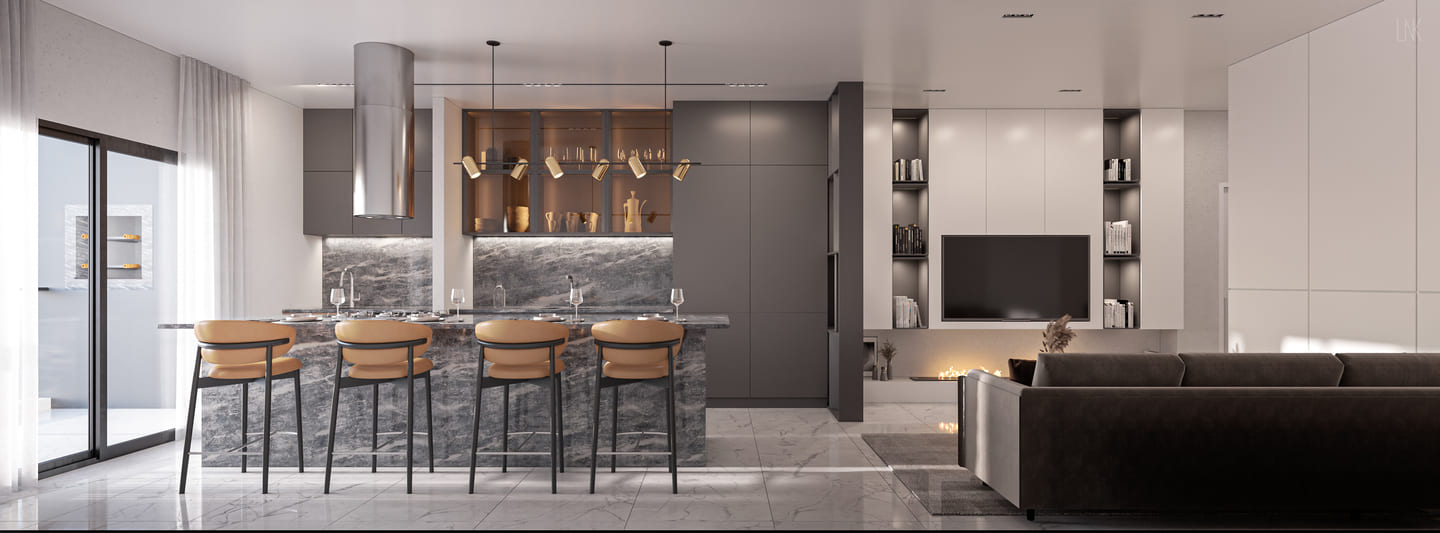 Planta baixa do Amalfi Residence em Porto Belo SC