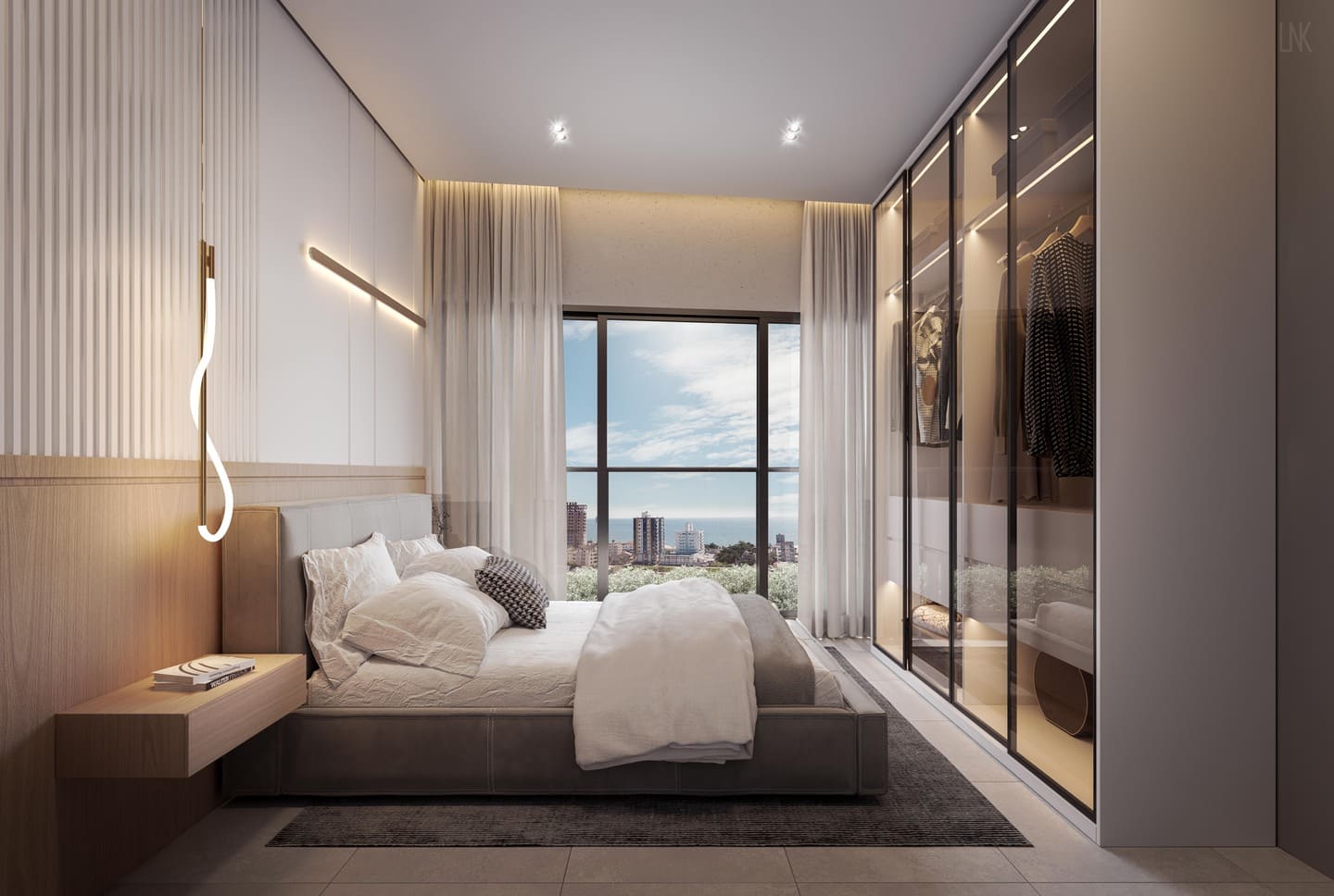 Planta baixa do Amalfi Residence em Porto Belo SC