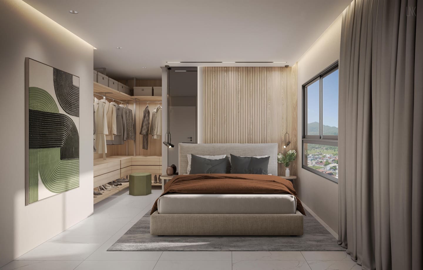 Planta baixa do Amalfi Residence em Porto Belo SC