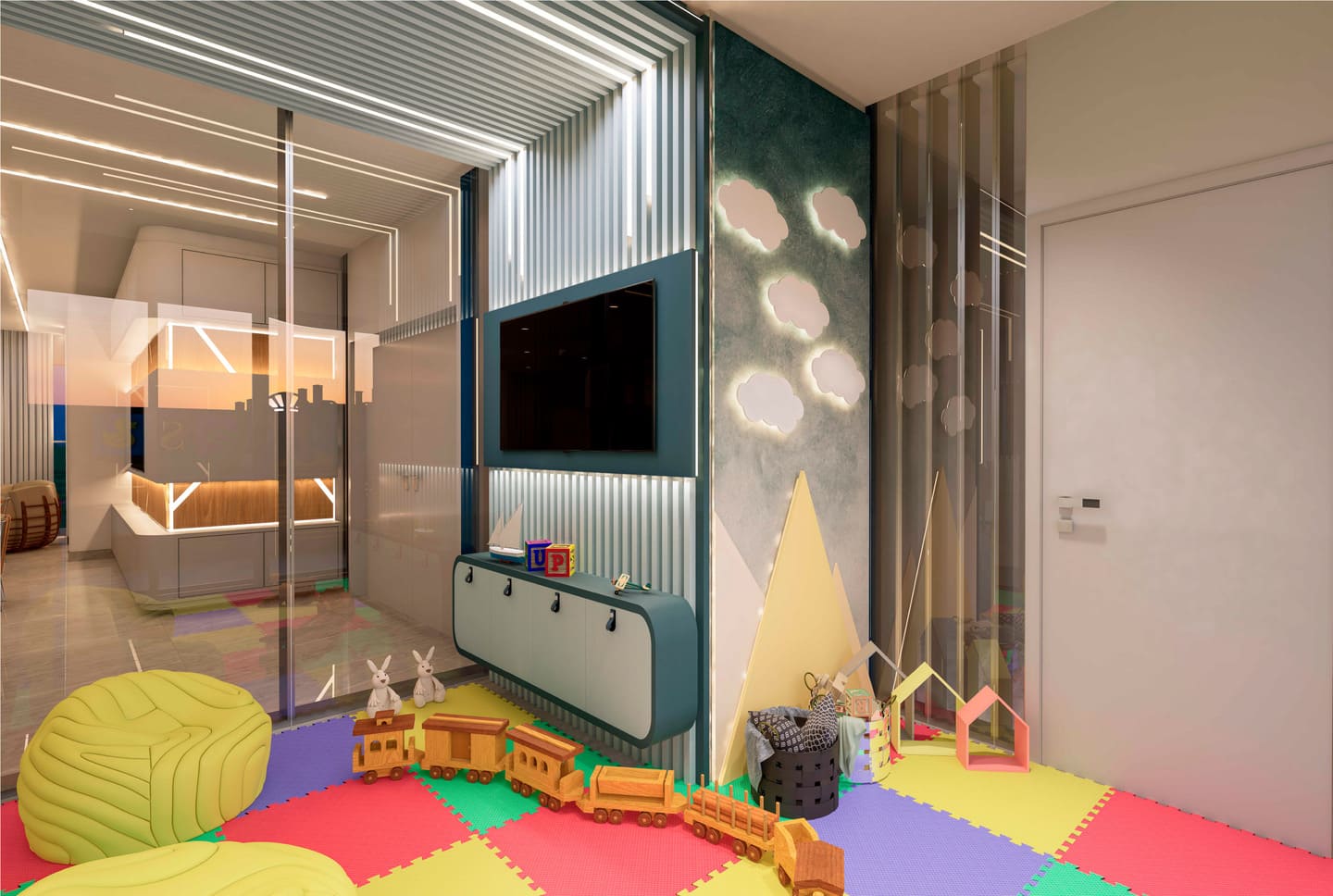 Render 21 do Blue Tower em Porto Belo SC