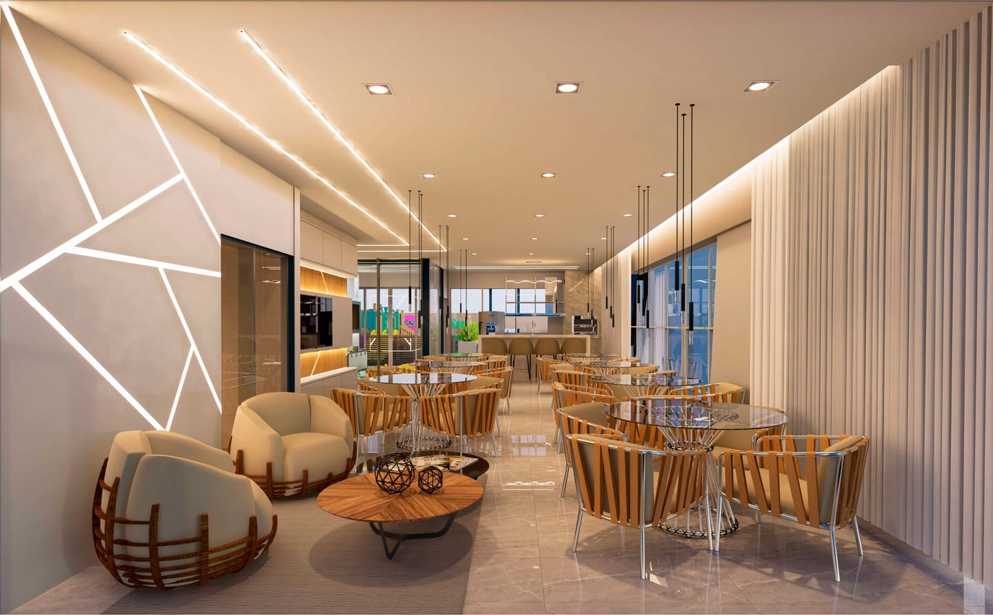 Render 24 do Blue Tower em Porto Belo SC