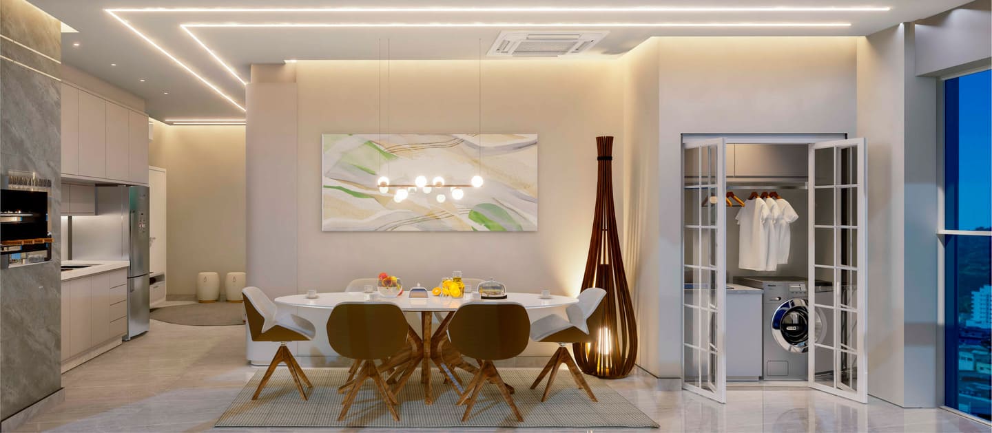 Render 9 do Blue Tower em Porto Belo SC