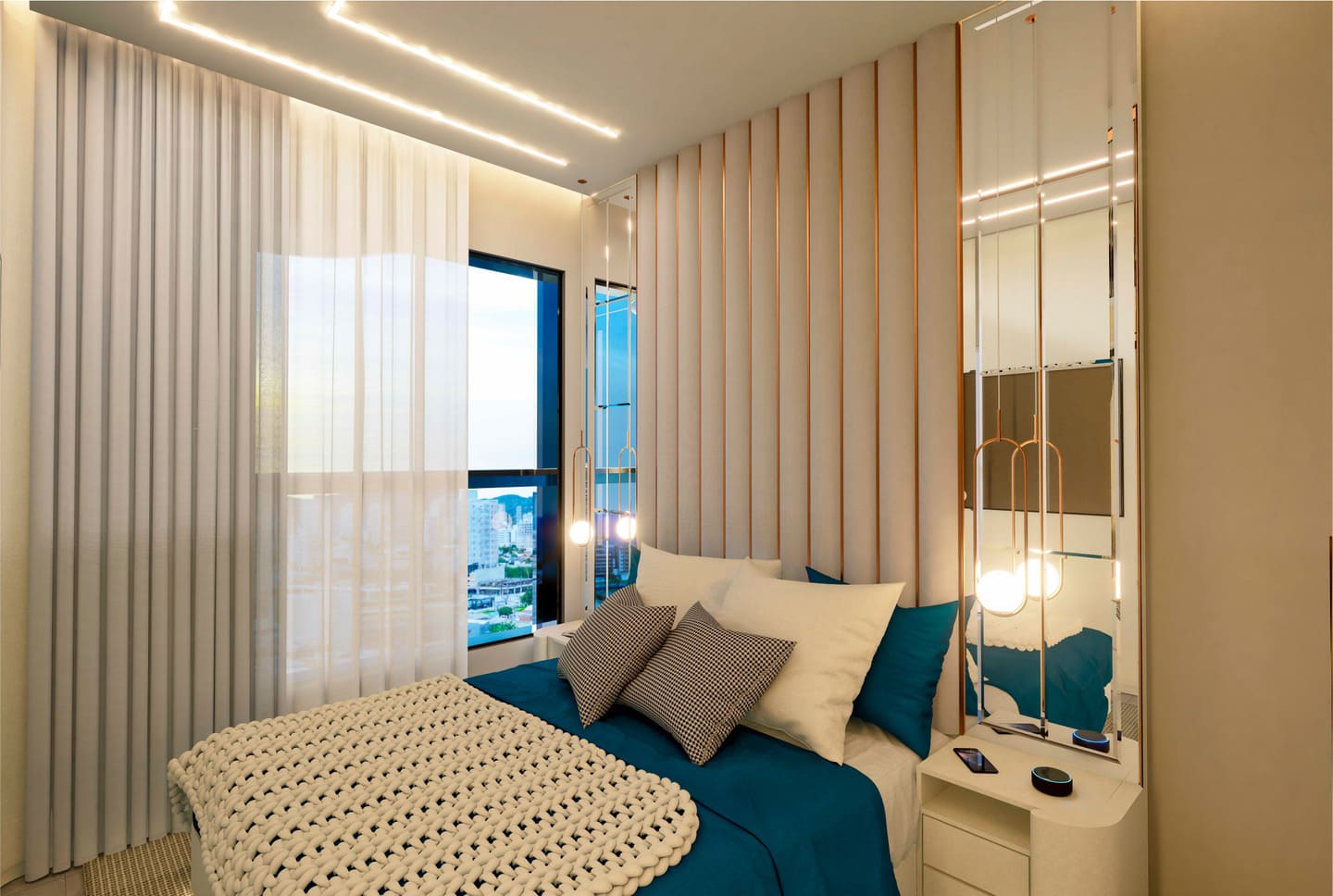 Render 13 do Blue Tower em Porto Belo SC