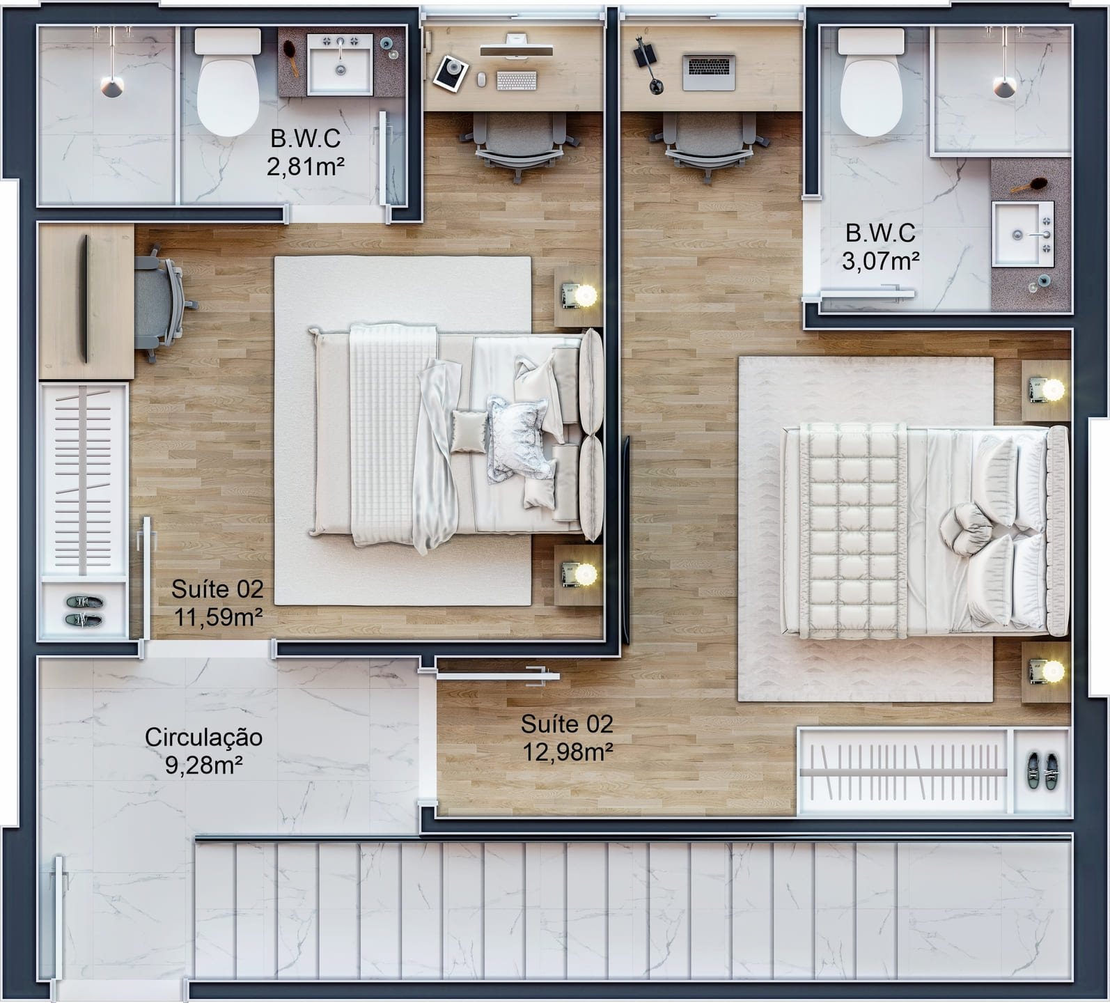 Area de lazer 6 do Esplêndido Residence em Porto Belo SC