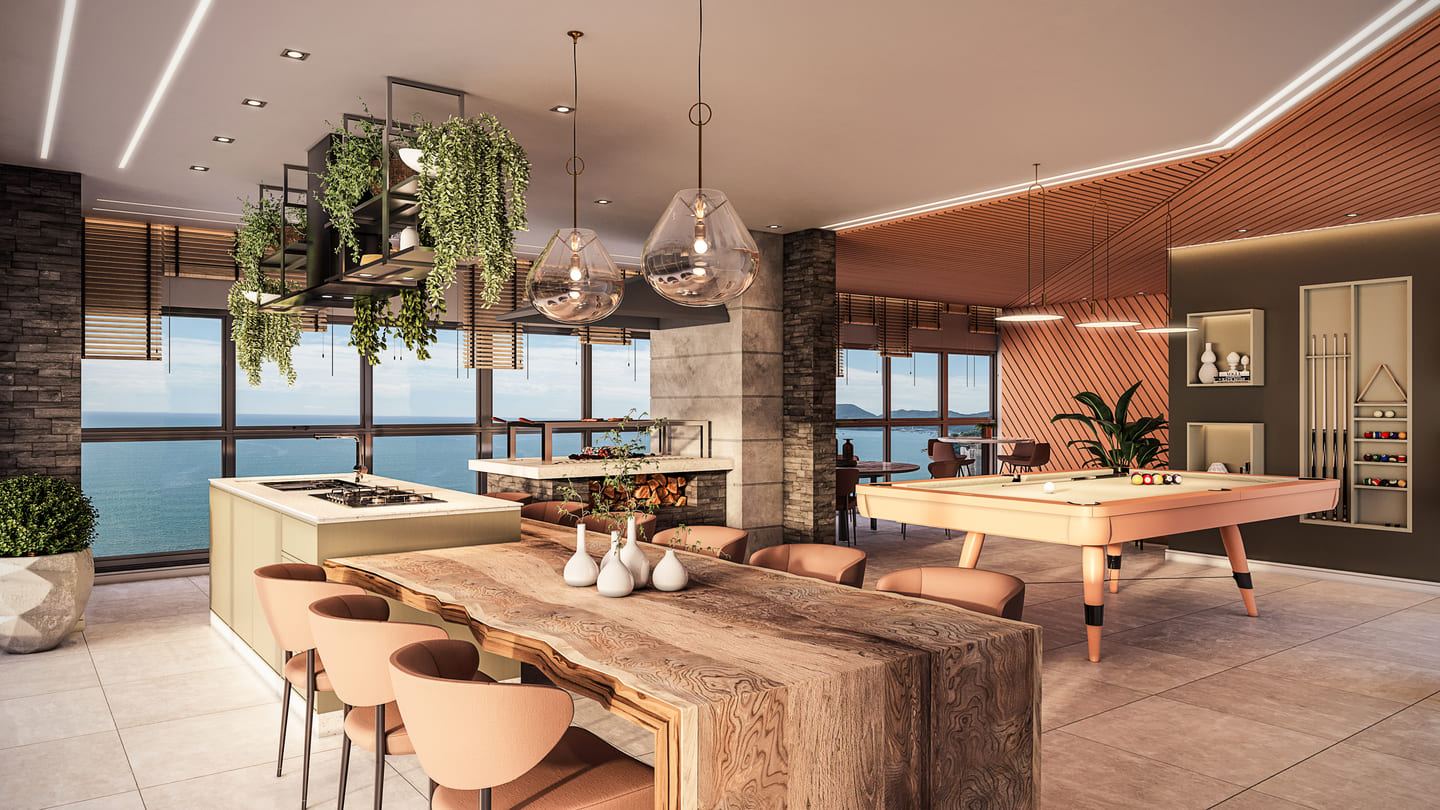 Render 3 do Esplêndido Residence em Porto Belo SC