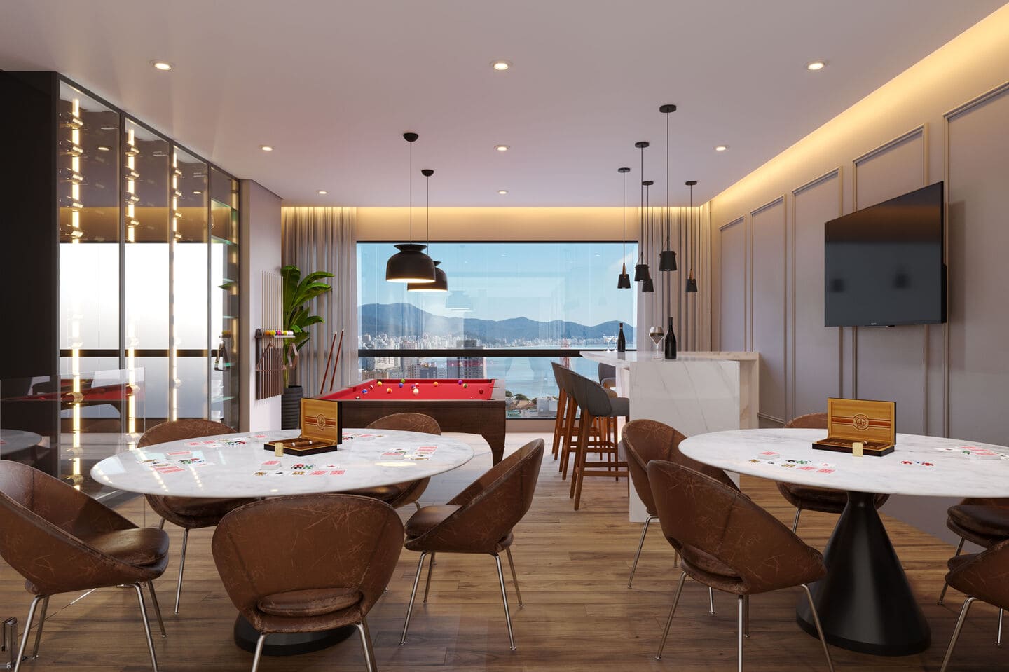 Area de lazer 4 do Mont Blanc Residence em Porto Belo SC