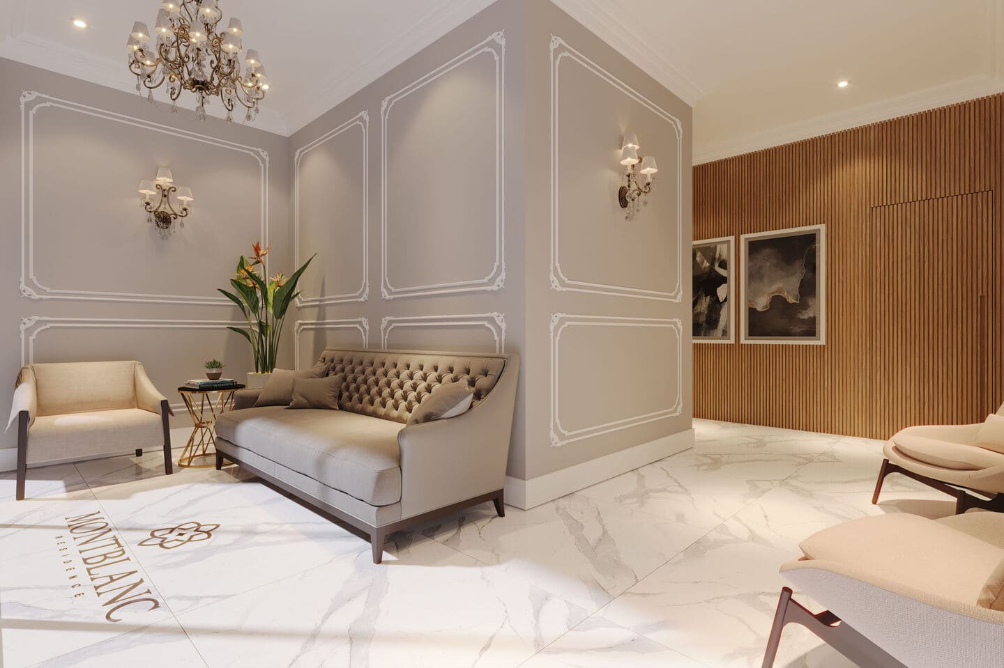 Area de lazer 5 do Mont Blanc Residence em Porto Belo SC