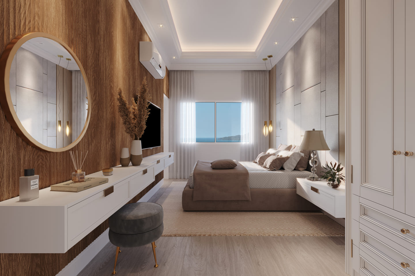 Lobby do Palazzo Reale Residence em Porto Belo SC