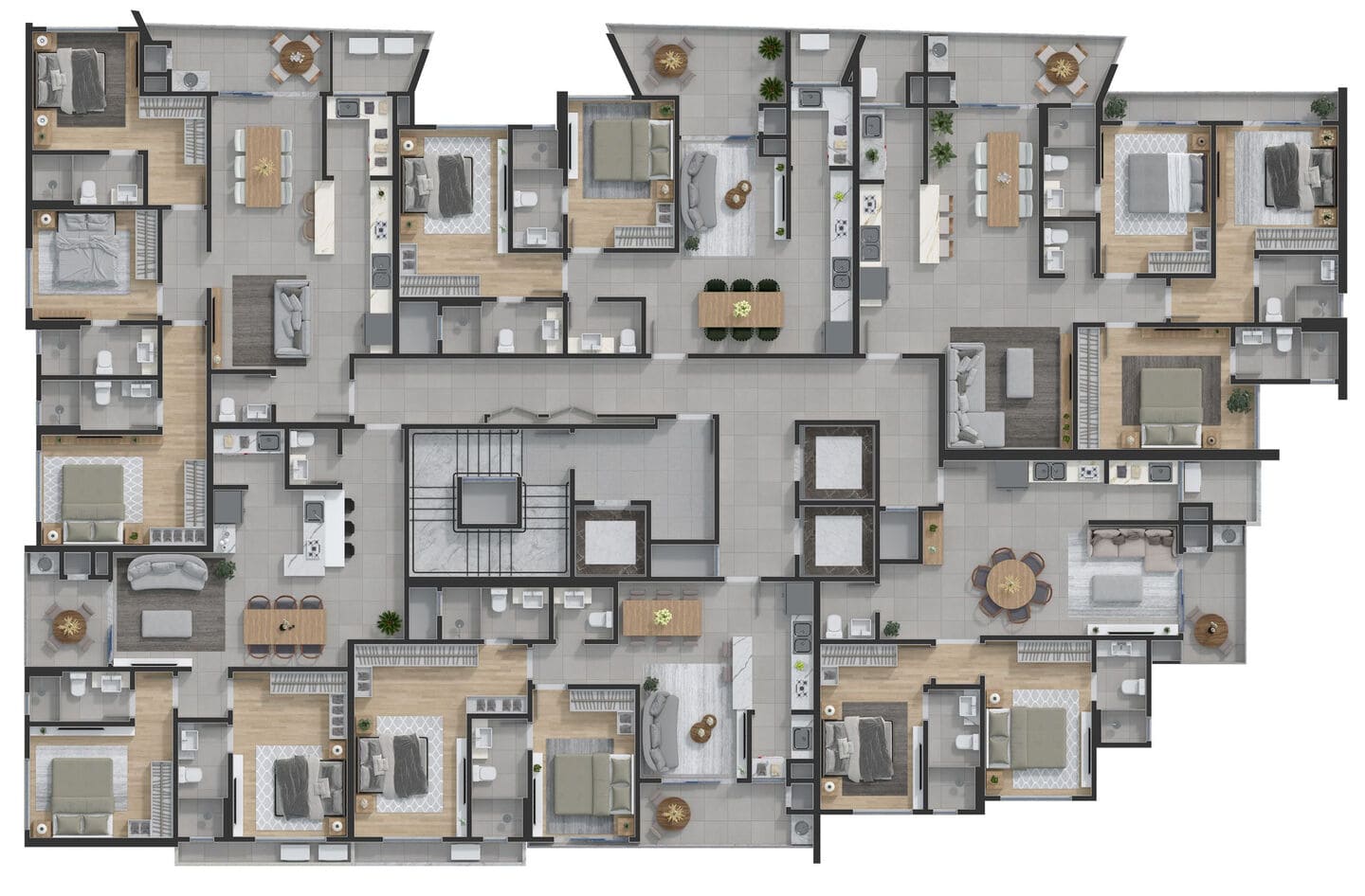 Area de lazer 11 do Quest Residence em Porto Belo SC