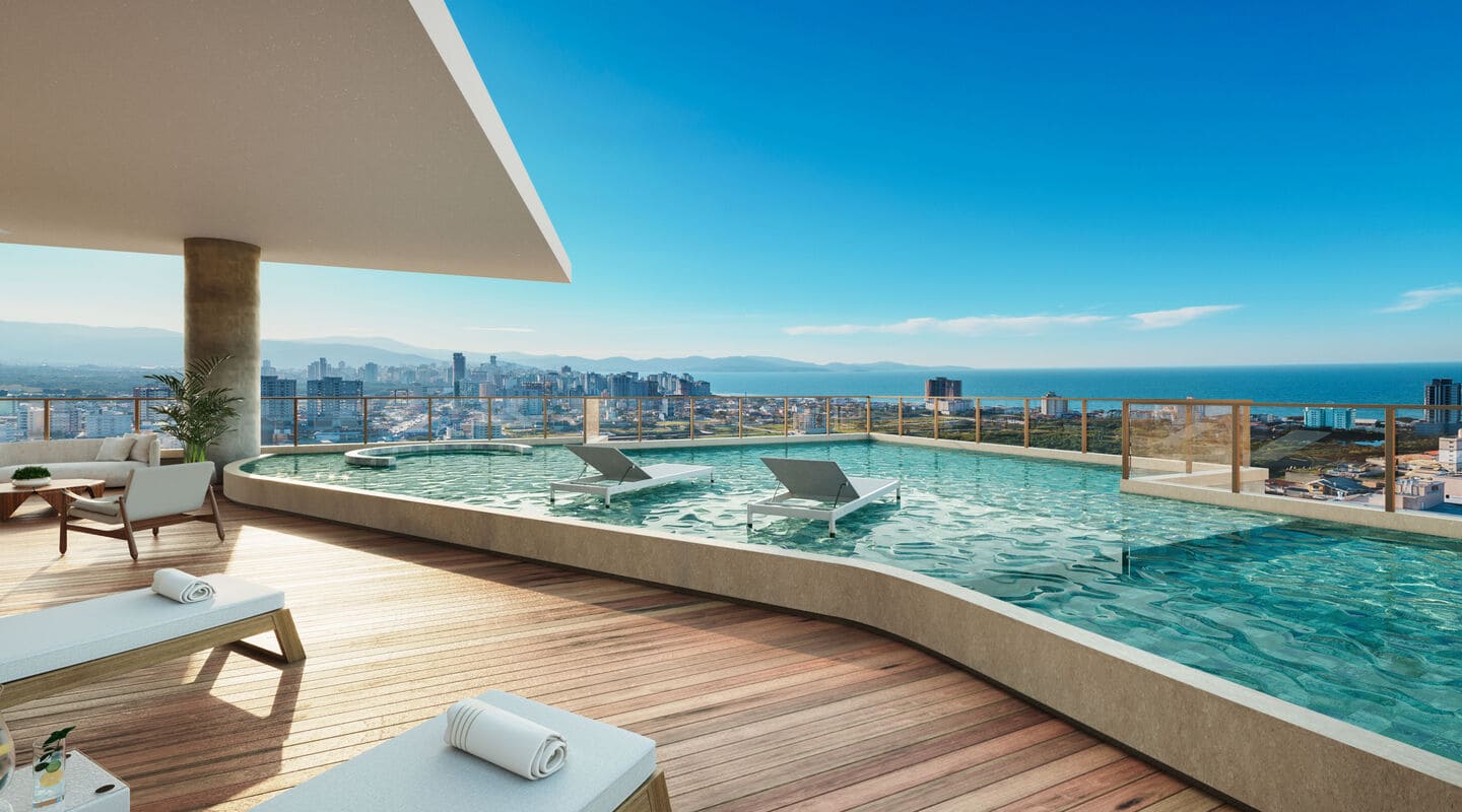 Render 1 do Quest Residence em Porto Belo SC