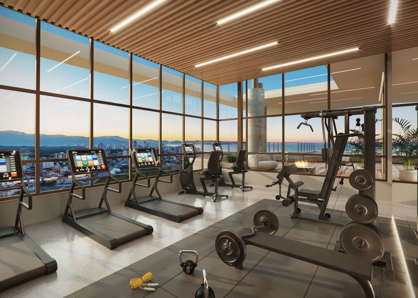 Area de lazer 1 do Quest Residence em Porto Belo SC