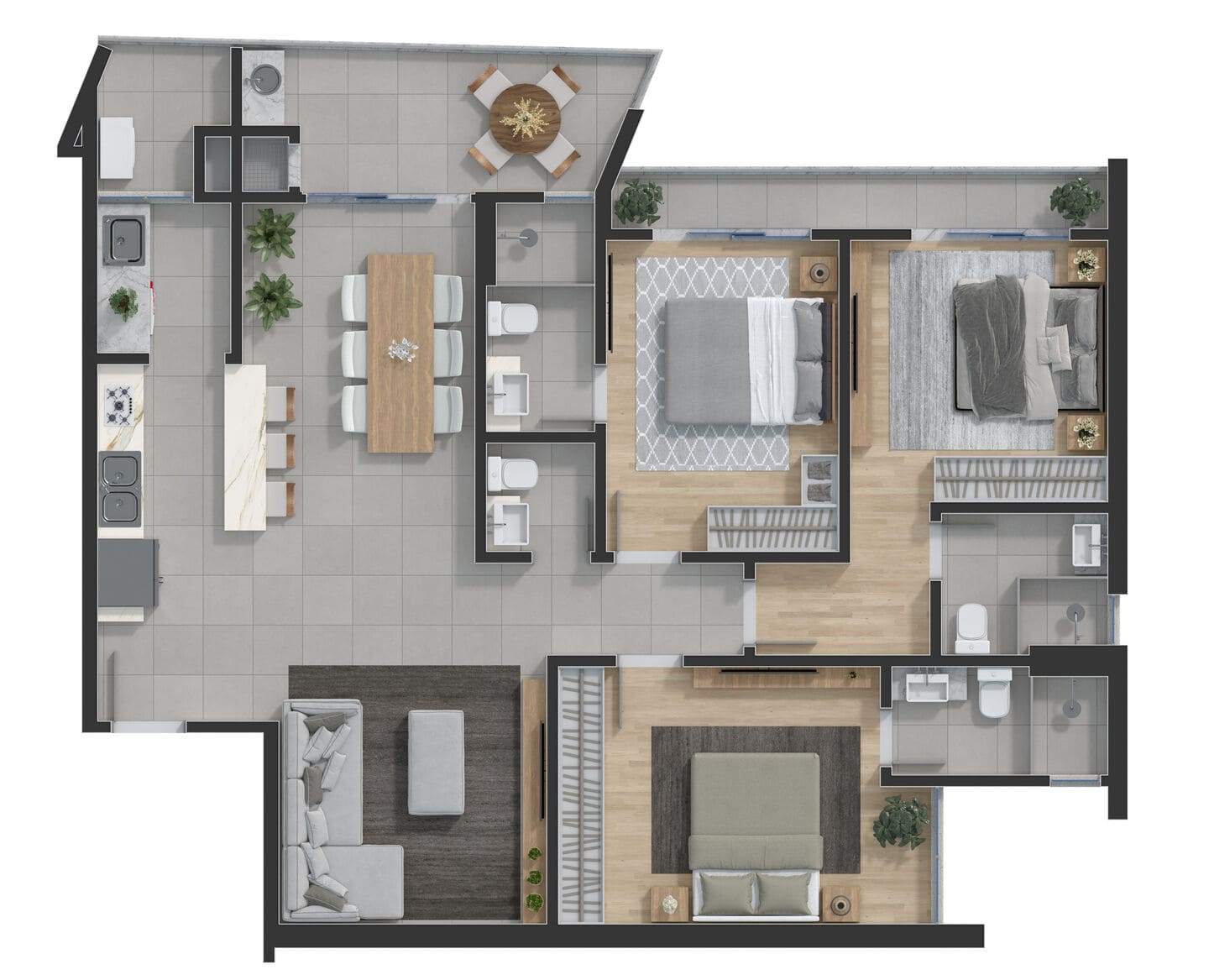 Area de lazer 12 do Quest Residence em Porto Belo SC