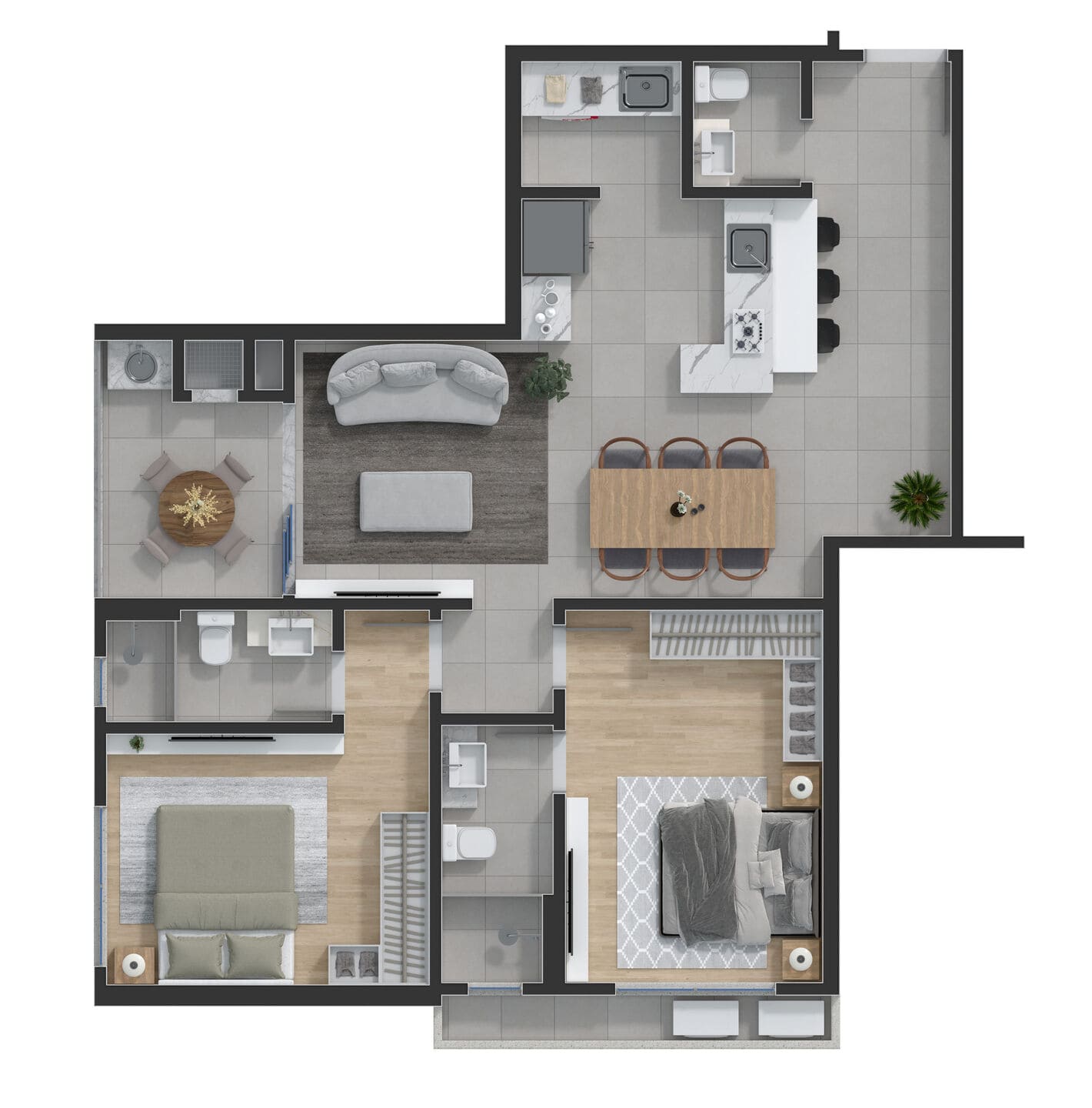 Area de lazer 9 do Quest Residence em Porto Belo SC