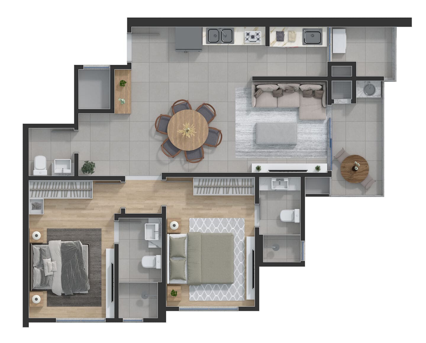 Area de lazer 14 do Quest Residence em Porto Belo SC