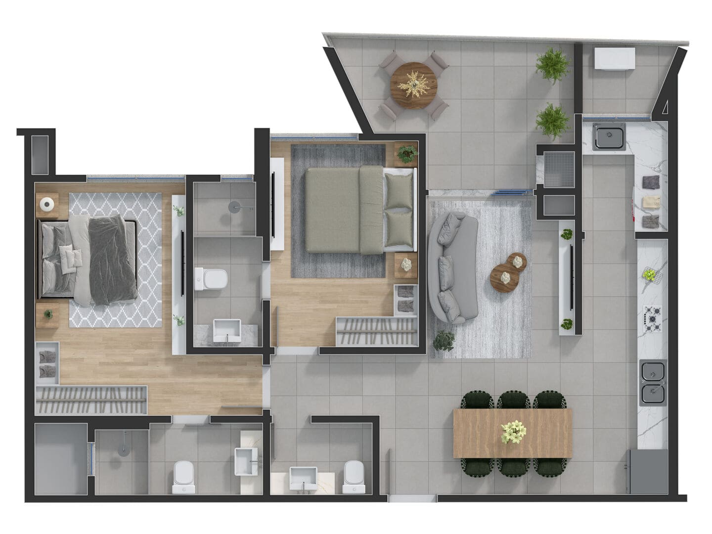 Area de lazer 15 do Quest Residence em Porto Belo SC