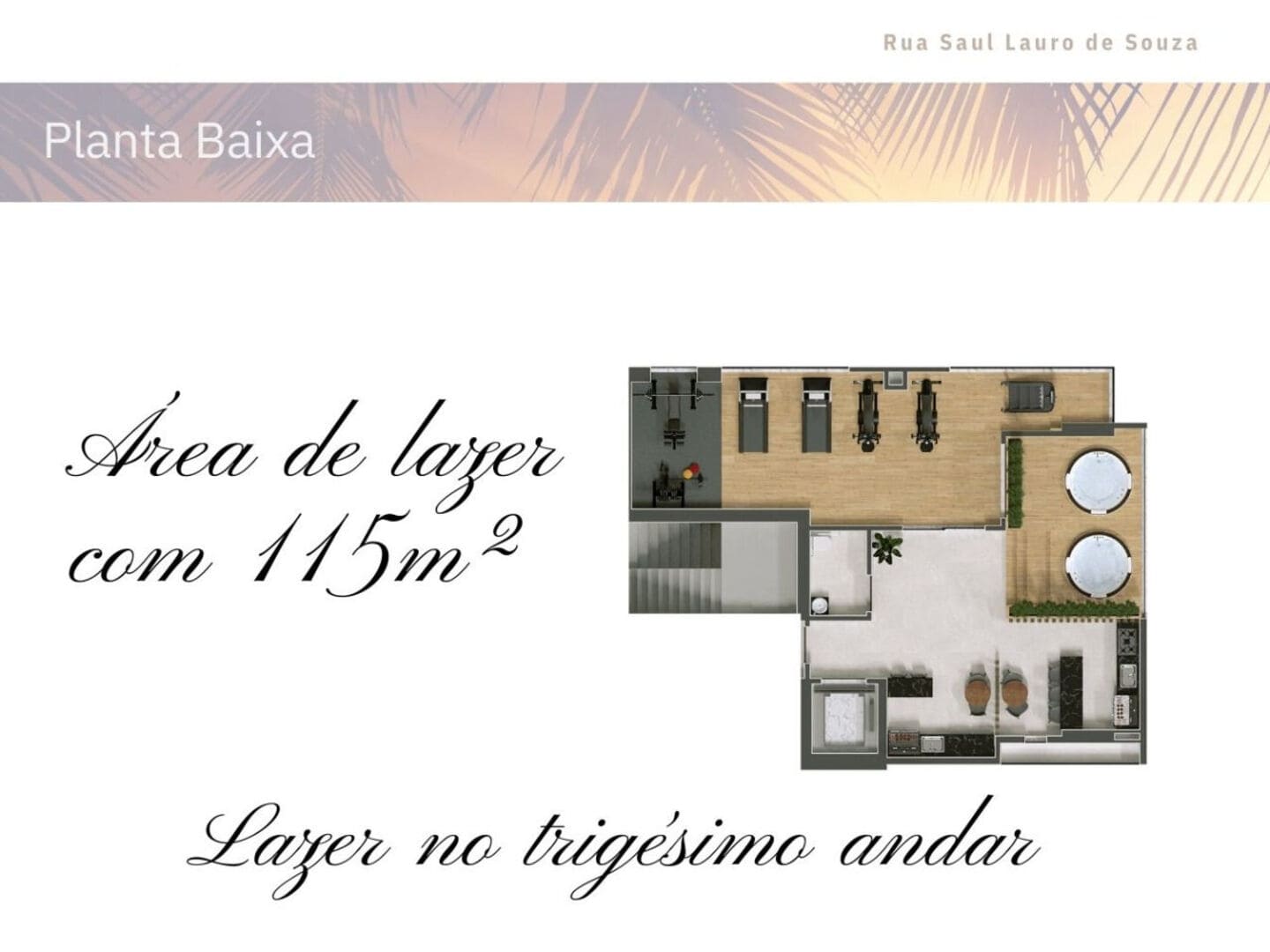 Area de lazer 14 do Atlantis Tower em Porto Belo SC