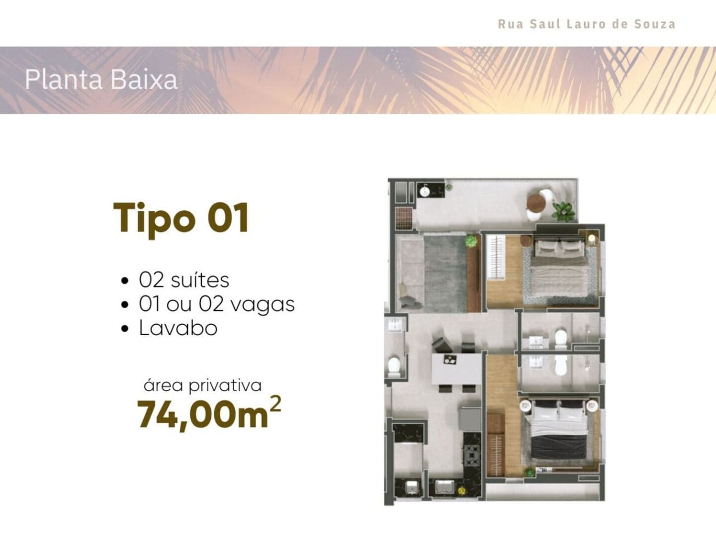 Area de lazer 10 do Atlantis Tower em Porto Belo SC