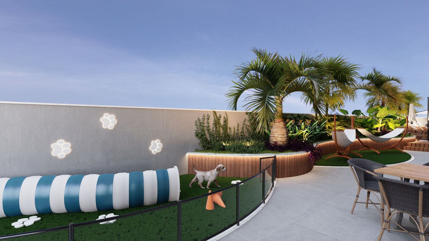Area de lazer 4 do Atlantis Tower em Porto Belo SC
