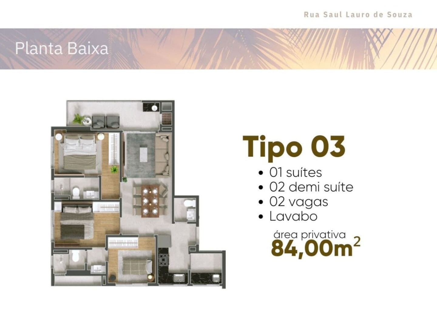Area de lazer 12 do Atlantis Tower em Porto Belo SC