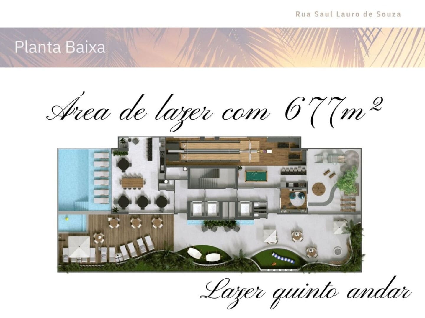 Area de lazer 15 do Atlantis Tower em Porto Belo SC