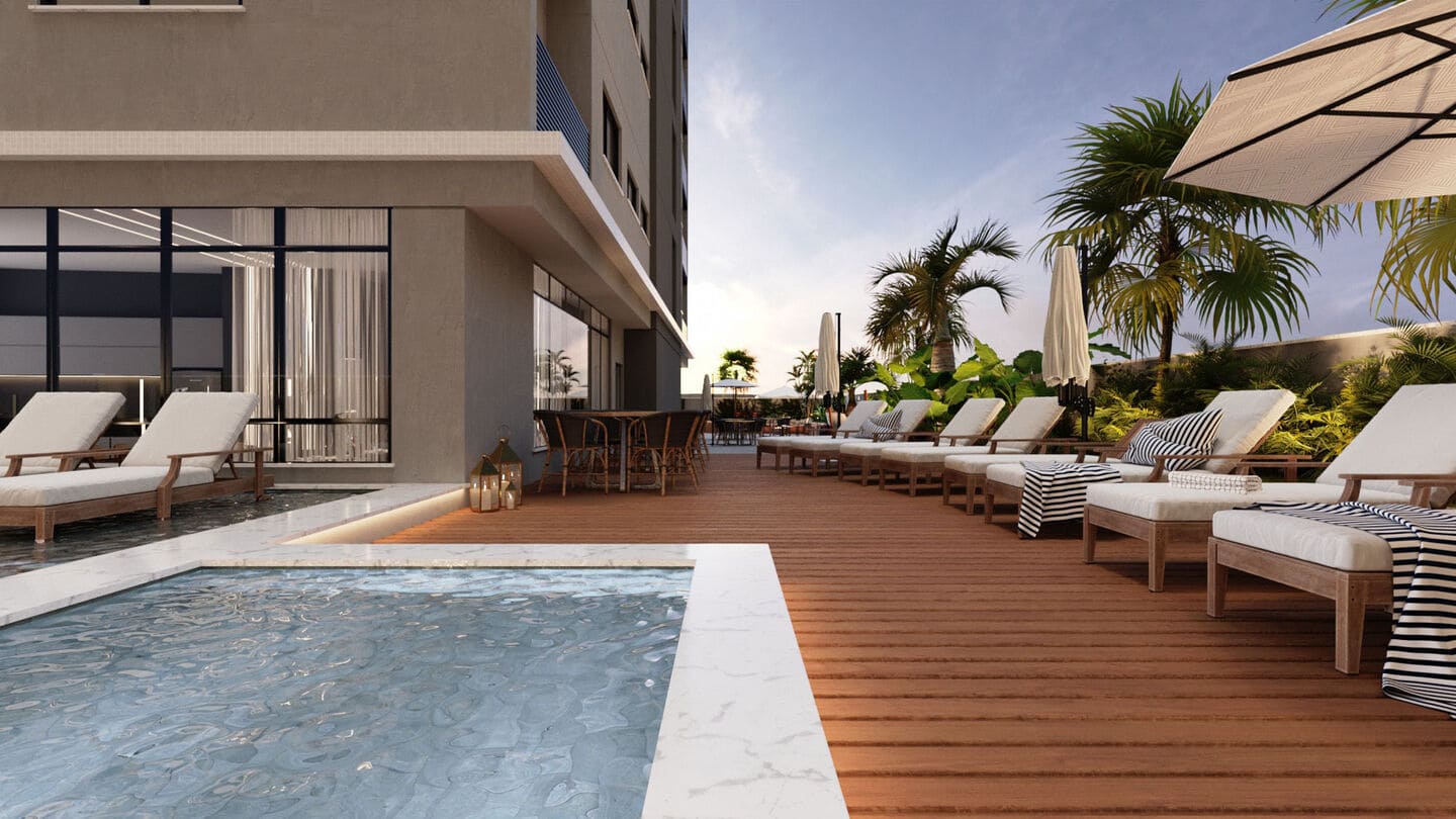 Render 1 do Atlantis Tower em Porto Belo SC