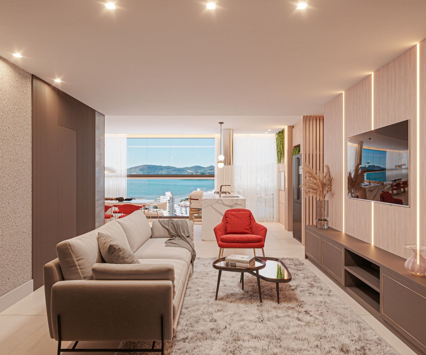 Render 3 do Atlas Residence em Porto Belo SC