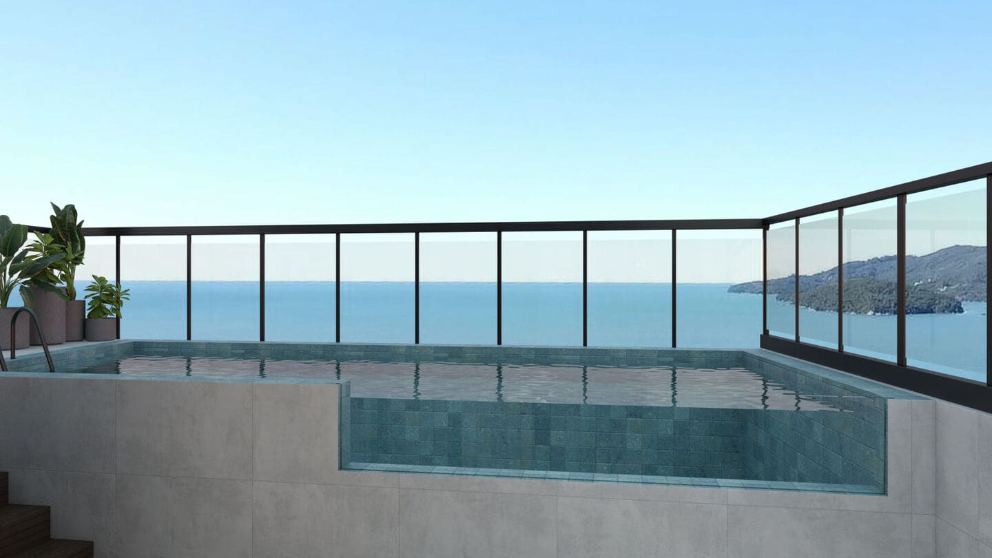 Area de lazer 2 do Bela Praia Residence em Porto Belo SC