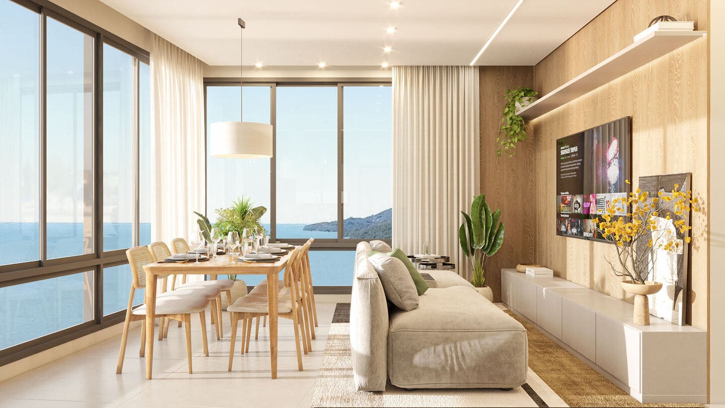 Render 3 do Bela Praia Residence em Porto Belo SC