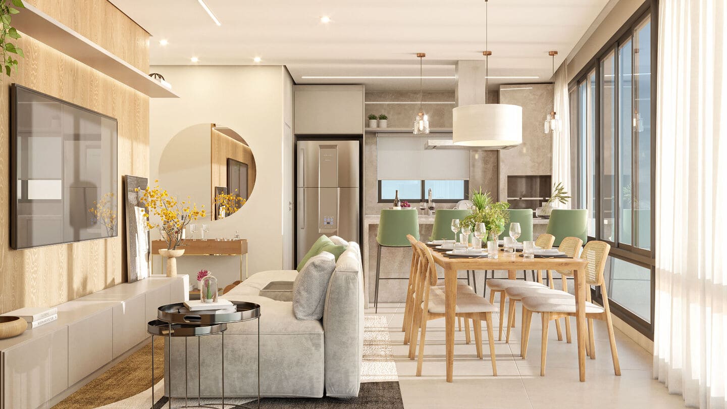 Render 2 do Bela Praia Residence em Porto Belo SC