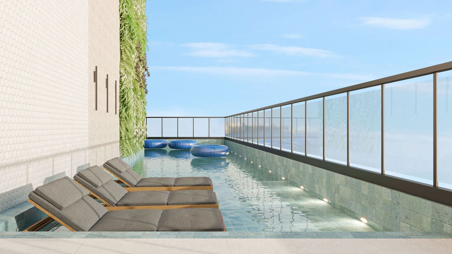 Area de lazer 1 do Bela Praia Residence em Porto Belo SC