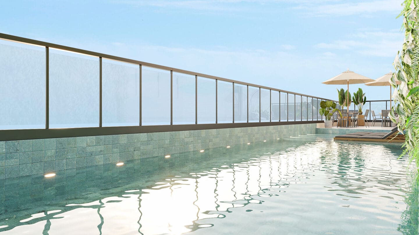 Area de lazer 4 do Bela Praia Residence em Porto Belo SC
