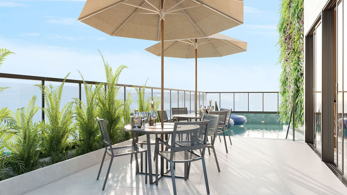 Area de lazer 7 do Bela Praia Residence em Porto Belo SC