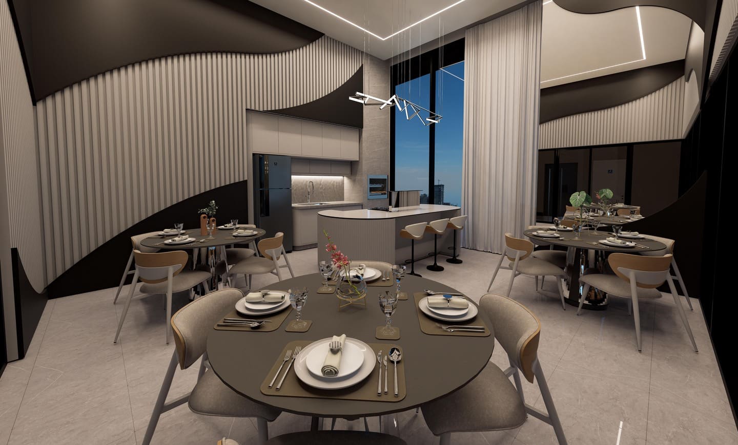 Area de lazer 6 do Black Tower em Porto Belo SC