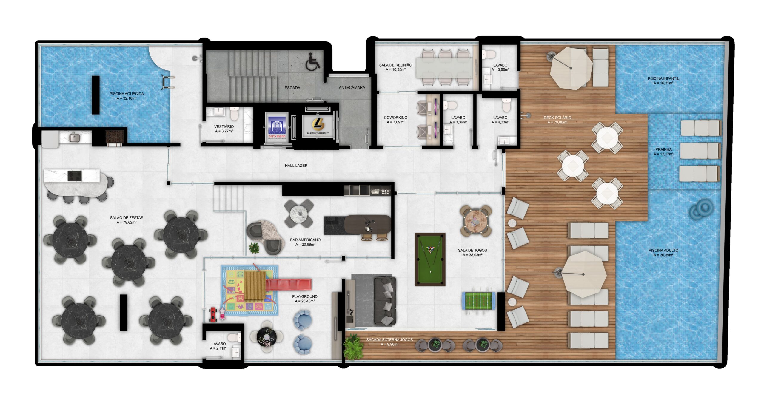 Planta 3 do Black Tower em Porto Belo SC