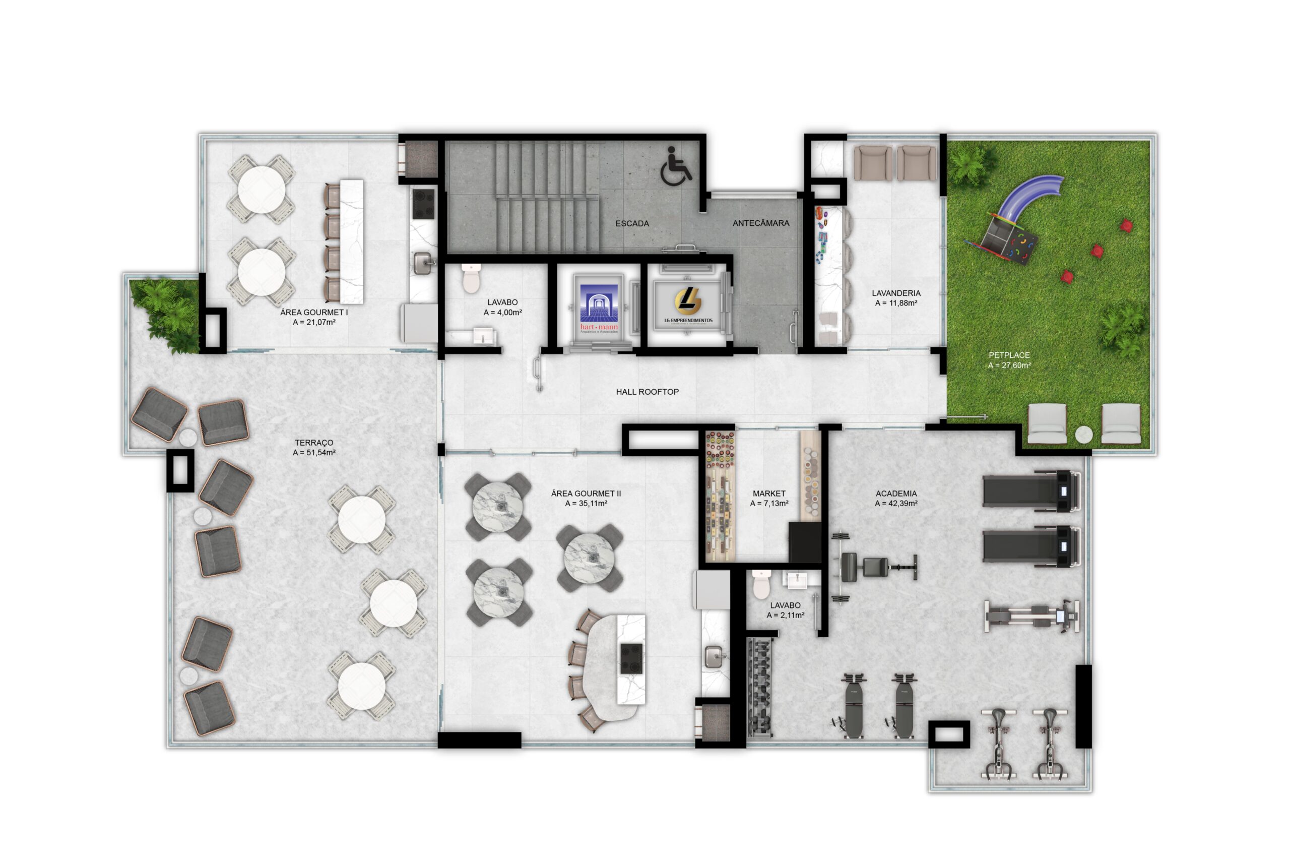 Planta 2 do Black Tower em Porto Belo SC