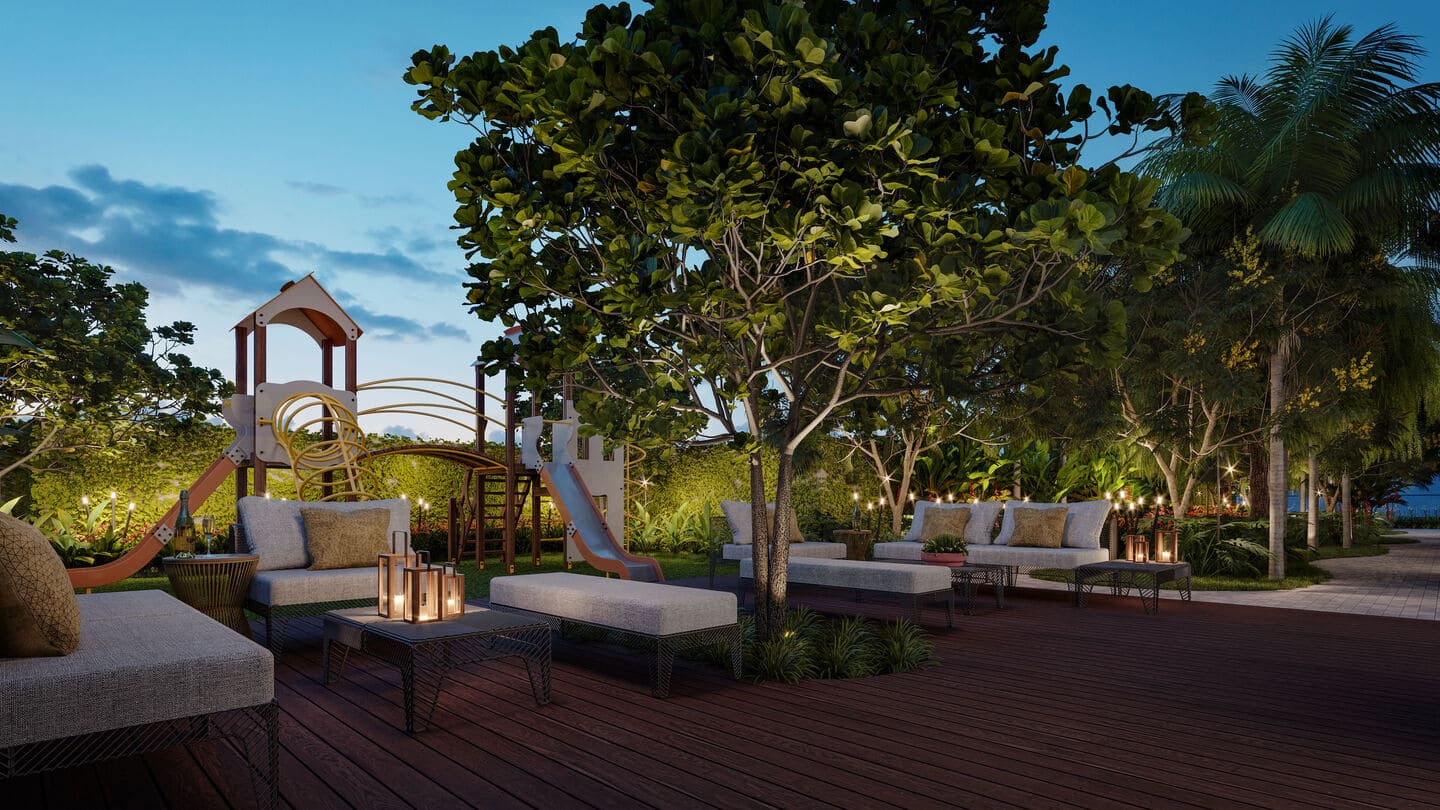 Area de lazer 6 do Blue Forest em Porto Belo SC