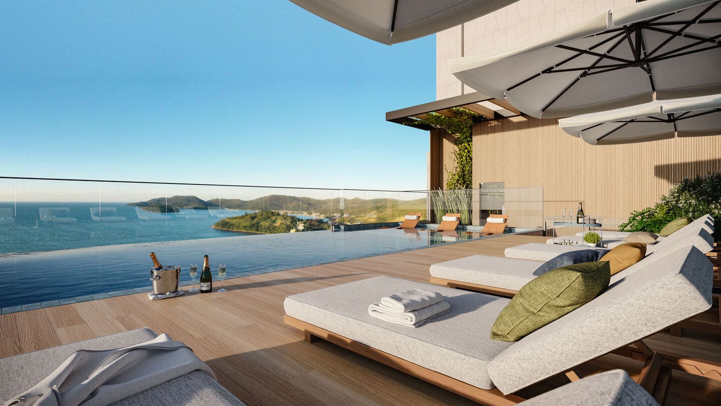 Render 1 do Blue Forest em Porto Belo SC
