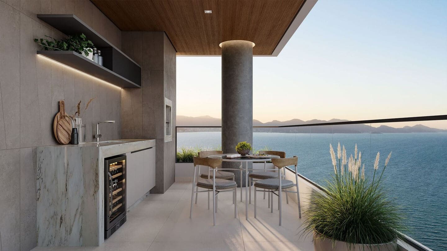 Render 2 do Blue Forest em Porto Belo SC
