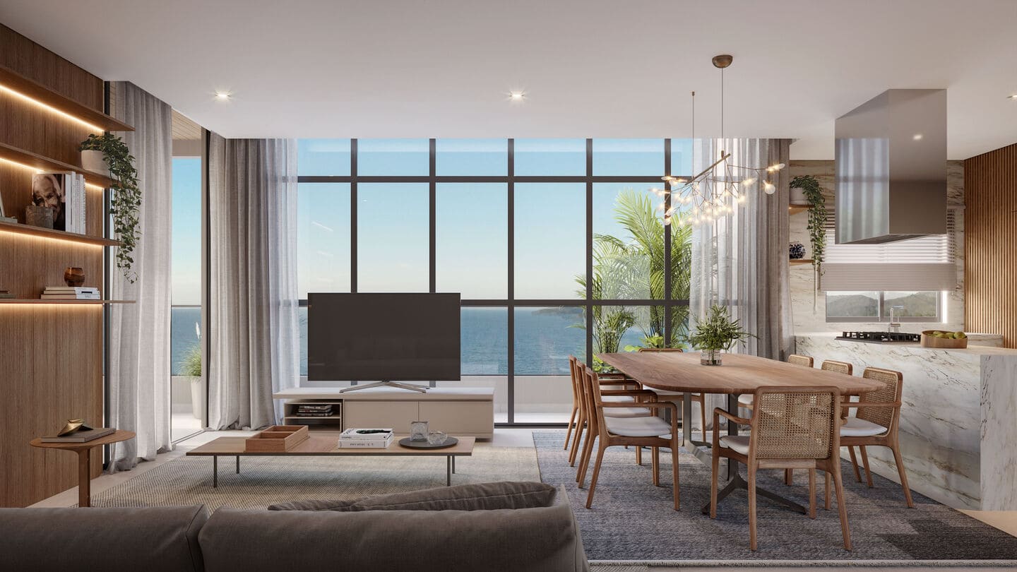 Render 4 do Blue Forest em Porto Belo SC