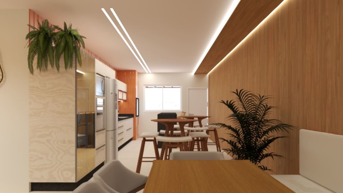 Render 3 do Blue Ocean Residence em Porto Belo SC